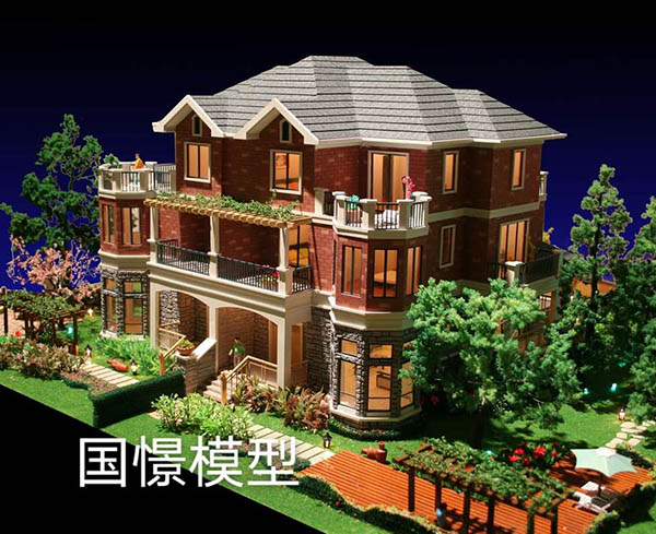 龙陵县建筑模型