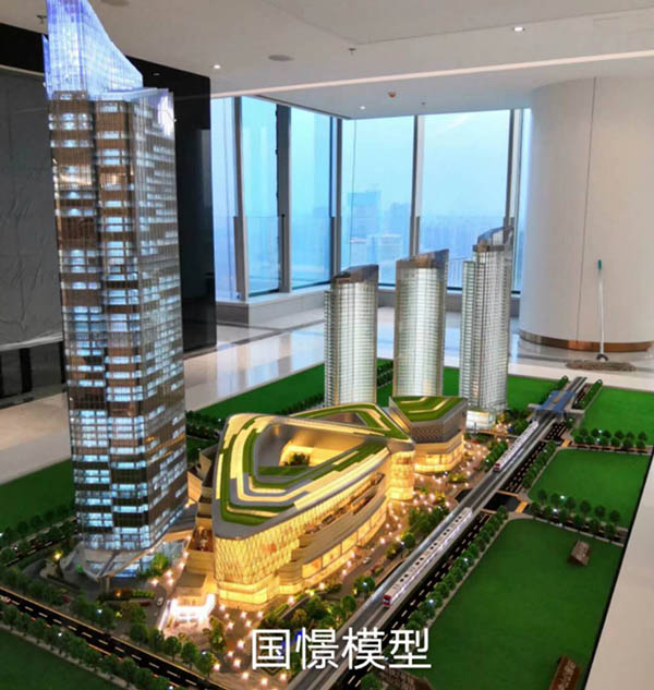 龙陵县建筑模型